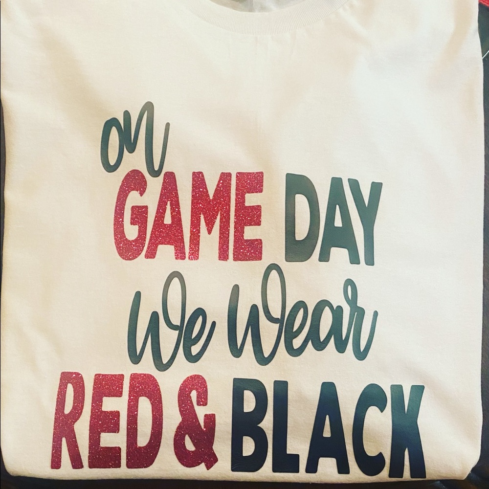 Red and Black Fans